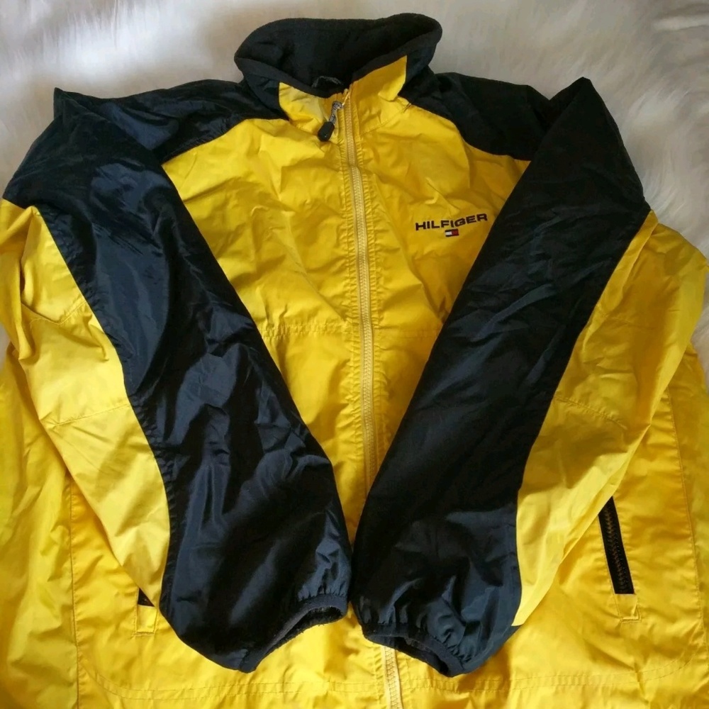Vintage Color Block Tommy Hilfiger Men's Jacket